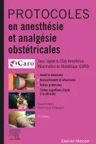 Product cover for Protocoles en anesthésie et analgésie obstétricales
