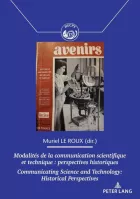 Product cover for Modalités de la communication scientifique et technique / Communicating Science and Technology
