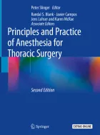 Product cover for Principles and Practice of Anesthesia for Thoracic Surgery