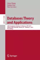 Product cover for Databases Theory and Applications