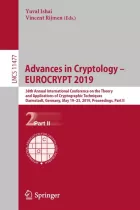 Product cover for Advances in Cryptology - EUROCRYPT 2019