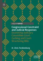 Product cover for Congressional Constraint and Judicial Responses