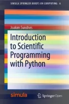 Product cover for Introduction to Scientific Programming with Python