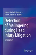 Product cover for Detection of Malingering during Head Injury Litigation