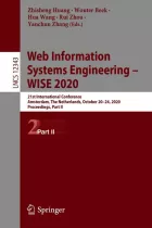 Product cover for Web Information Systems Engineering - WISE 2020