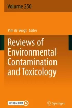 Product cover for Reviews of Environmental Contamination and Toxicology Volume 250