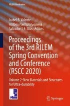 Product cover for Proceedings of the 3rd RILEM Spring Convention and Conference (RSCC 2020)