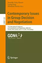 Product cover for Contemporary Issues in Group Decision and Negotiation