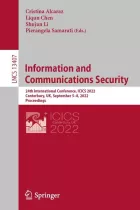 Product cover for Information and Communications Security