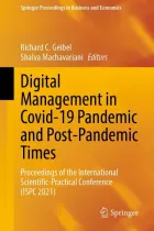 Product cover for Digital Management in Covid-19 Pandemic and Post-Pandemic Times