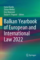 Product cover for Balkan Yearbook of European and International Law 2022