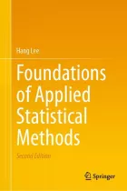 Product cover for Foundations of Applied Statistical Methods