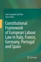 Product cover for Constitutional Framework of European Labour Law in Italy, France, Germany, Portugal and Spain