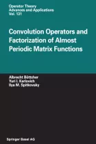 Product cover for Convolution Operators and Factorization of Almost Periodic Matrix Functions