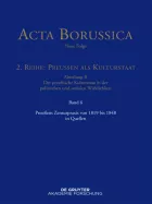 Product cover for Preußens Zensurpraxis von 1819 bis 1848 in Quellen