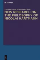 Product cover for New Research on the Philosophy of Nicolai Hartmann