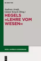 Product cover for Hegels &quot;Lehre vom Wesen&quot;