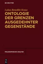 Product cover for Ontologie der Grenzen ausgedehnter Gegenstände