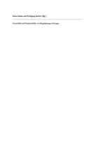 Product cover for Zentralität und Dezentralität von Regulierung in Europa