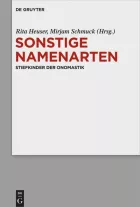 Product cover for Sonstige Namenarten