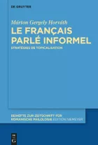 Product cover for Le français parlé informel