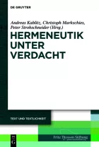Product cover for Hermeneutik unter Verdacht