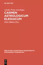 Product cover for Carmen astrologicum elegiacum