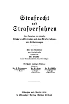 Product cover for Strafrecht und Strafverfahren