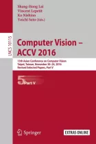 Product cover for Computer Vision -  ACCV 2016