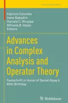Product cover for Advances in Complex Analysis and Operator Theory