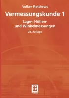 Product cover for Vermessungskunde 1