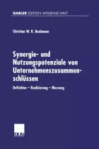 Product cover for Synergie- und Nutzungspotenziale von Unternehmenszusammenschlüssen