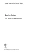 Product cover for Quantum Optics, 3rd, Revised and Extended Edition