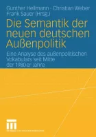 Product cover for Die Semantik der neuen deutschen Außenpolitik