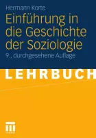 Product cover for Einführung in die Geschichte der Soziologie