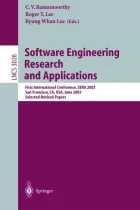 Product cover for Software Engineering Research and Applications