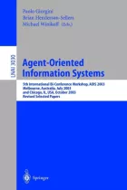 Product cover for Agent-Oriented Information Systems