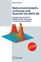 Product cover for Wahrscheinlichkeitsrechnung und Statistik mit MATLAB