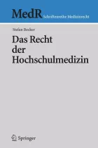 Product cover for Das Recht der Hochschulmedizin