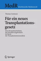 Product cover for Für ein neues Transplantationsgesetz