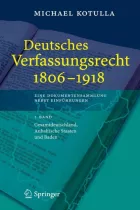 Product cover for Deutsches Verfassungsrecht 1806 - 1918