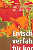Product cover for Entscheidungsverfahren für komplexe Probleme