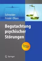 Product cover for Begutachtung psychischer Störungen