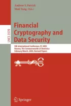 Product cover for Financial Cryptography and Data Security