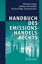 Product cover for Handbuch des Emissionshandelsrechts