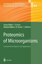 Product cover for Proteomics of Microorganisms