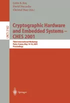 Product cover for Cryptographic Hardware and Embedded Systems - CHES 2001