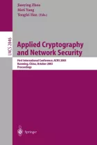 Product cover for Applied Cryptography and Network Security