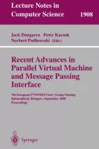Product cover for Recent Advances in Parallel Virtual Machine and Message Passing Interface