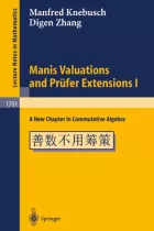 Product cover for Manis Valuations and Prüfer Extensions I